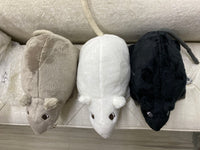 Soft Toy Rats for hugging and accompany chins